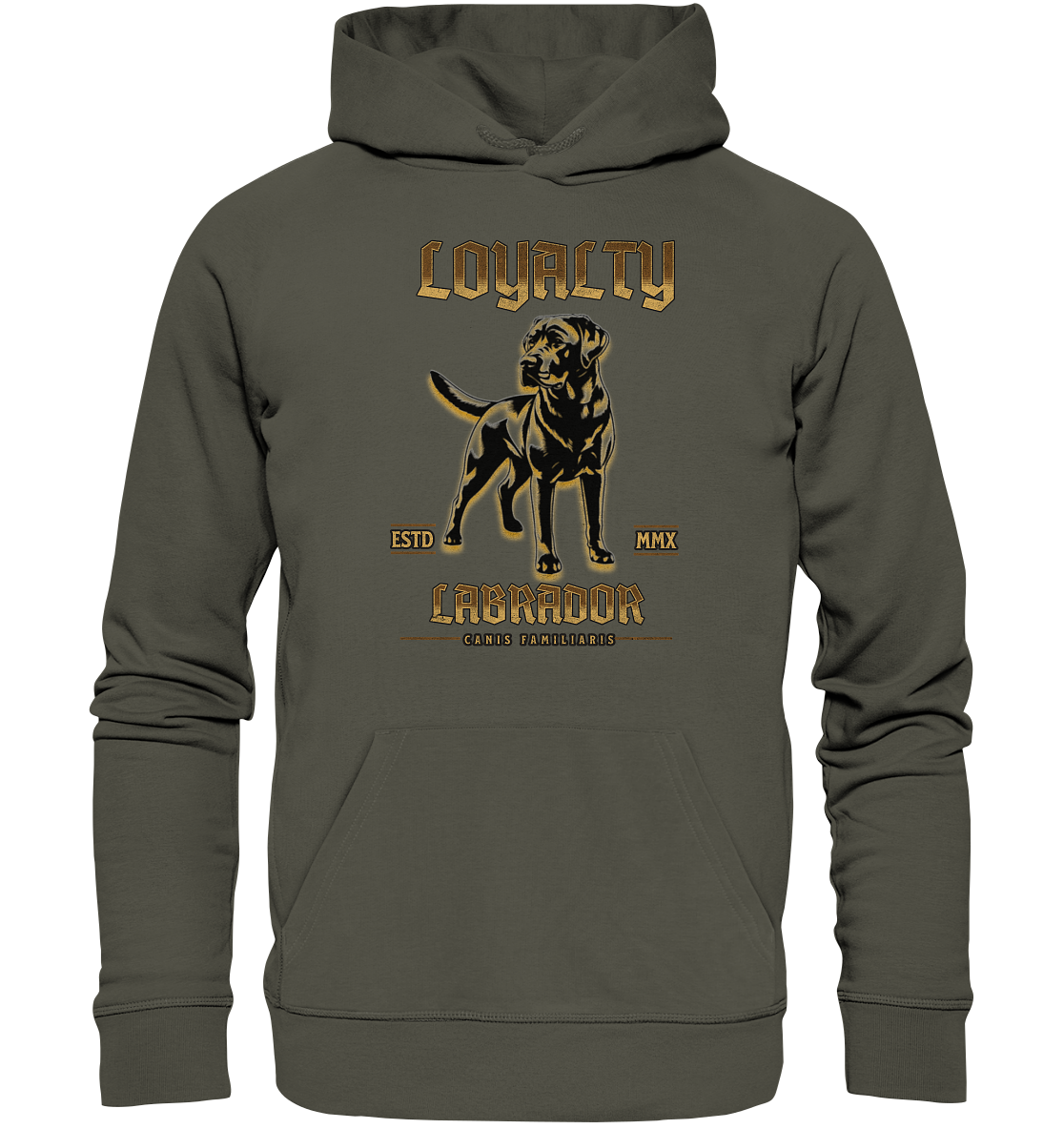 Hoodie Brand "Labrador" - Organic Hoodie