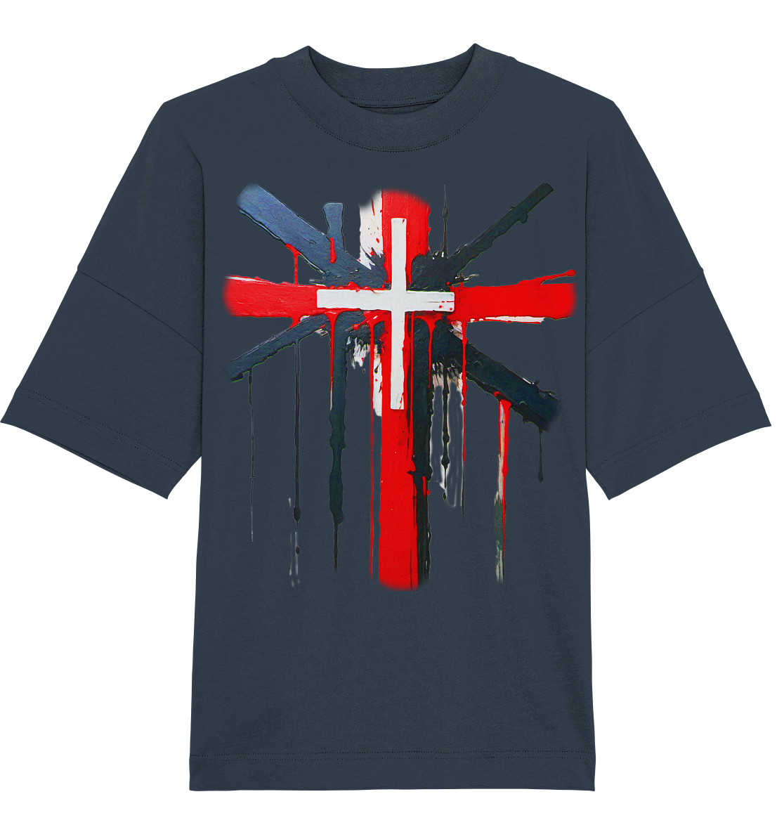 Organic Oversize Shirt brand "CROSS"