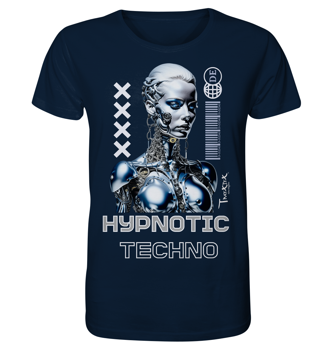 T-Shirt Brand "Hypnotic Techno" - Organic Shirt