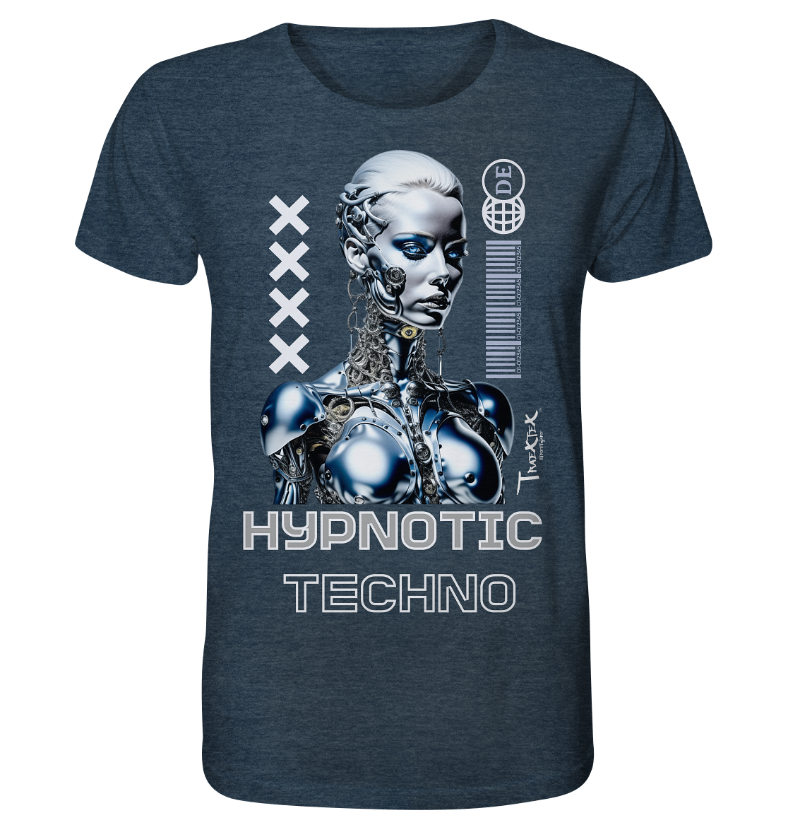 T-Shirt Brand "Hypnotic Techno" - Organic Shirt