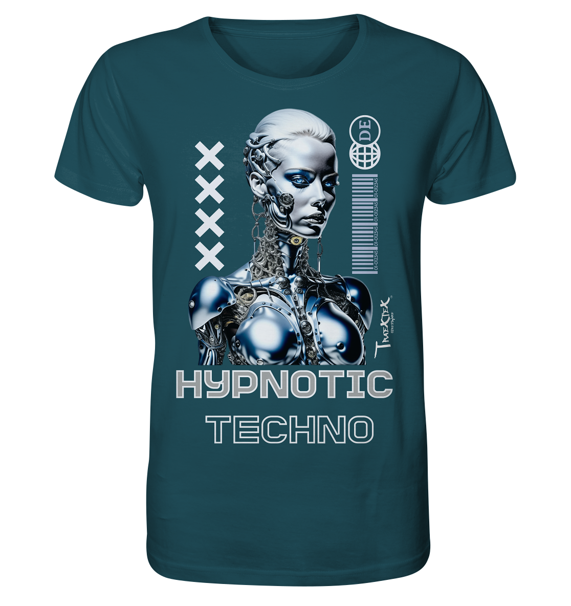 T-Shirt Brand "Hypnotic Techno" - Organic Shirt