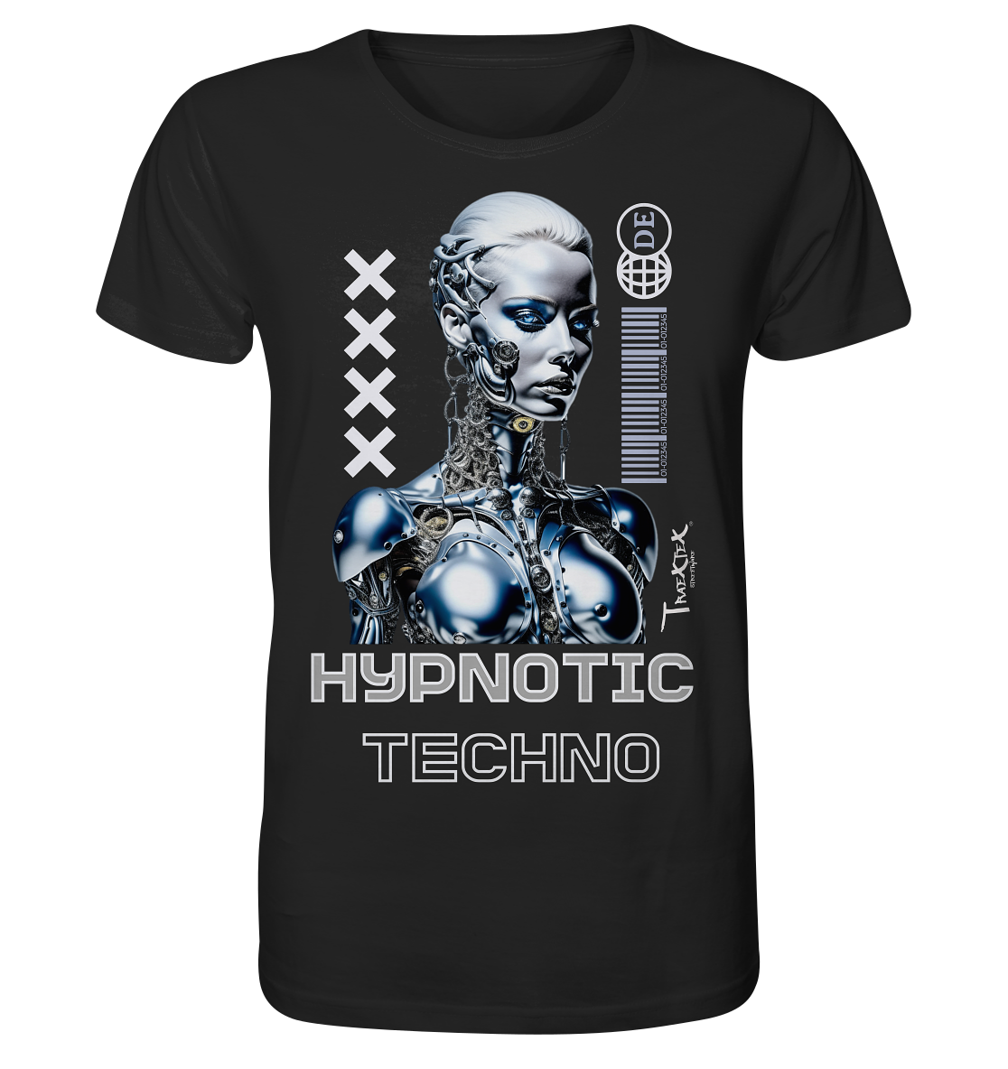 T-Shirt Brand "Hypnotic Techno" - Organic Shirt