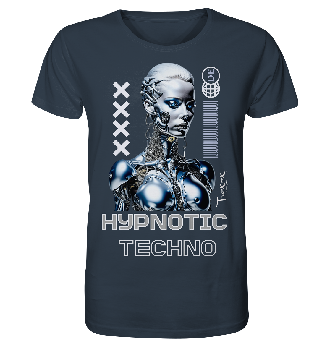 T-Shirt Brand "Hypnotic Techno" - Organic Shirt