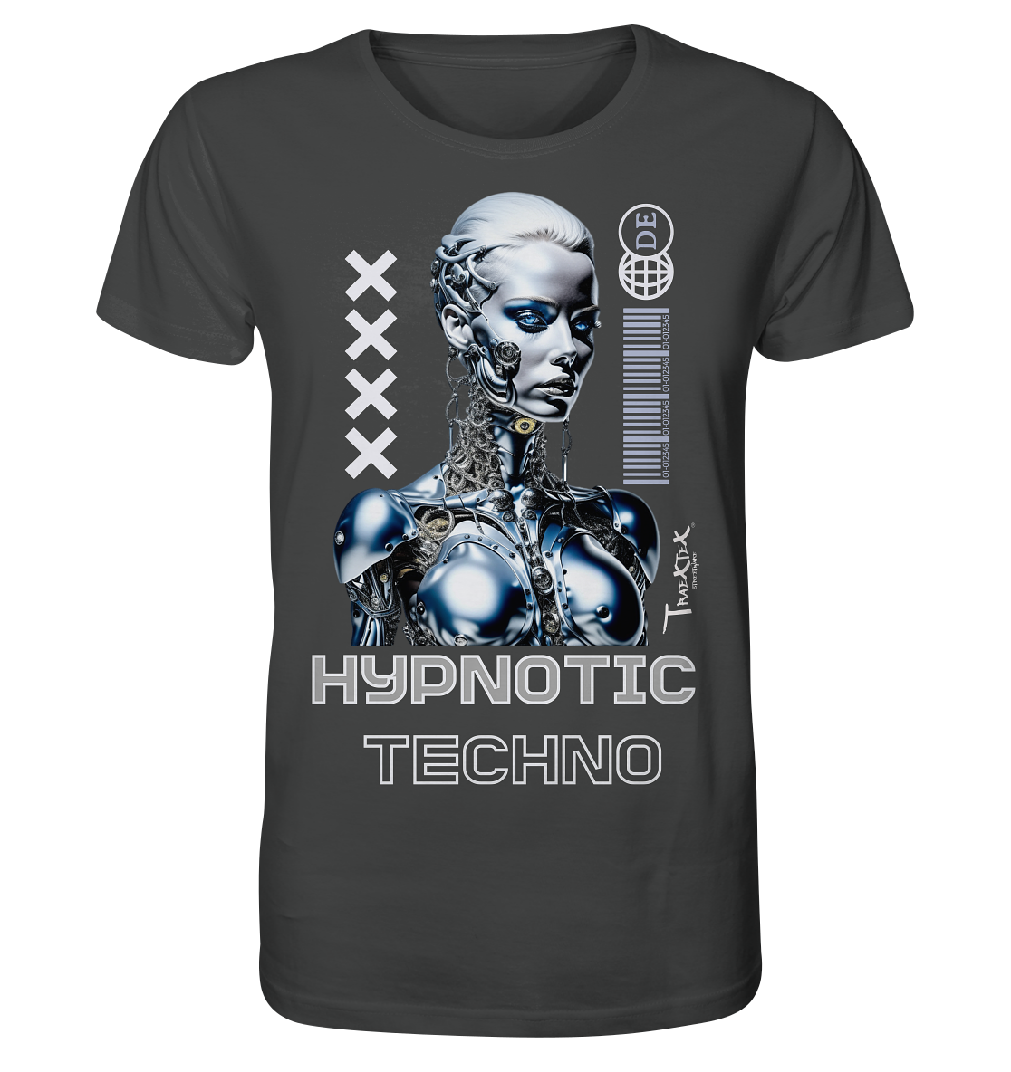 T-Shirt Brand "Hypnotic Techno" - Organic Shirt