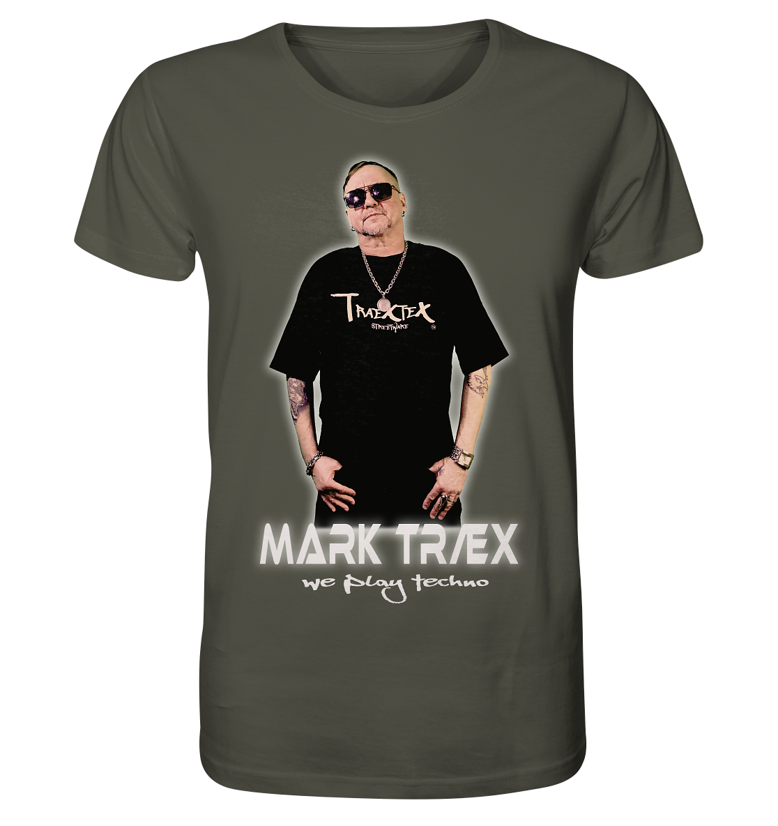 Unisex T-Shirt Merchandising "Mark Traex" - Organic Shirt