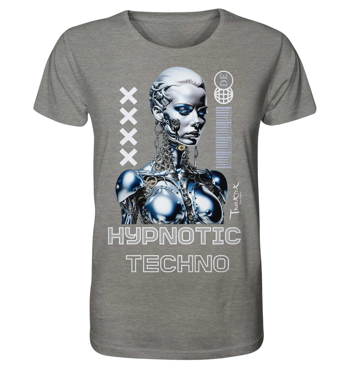 T-Shirt Brand "Hypnotic Techno" - Organic Shirt