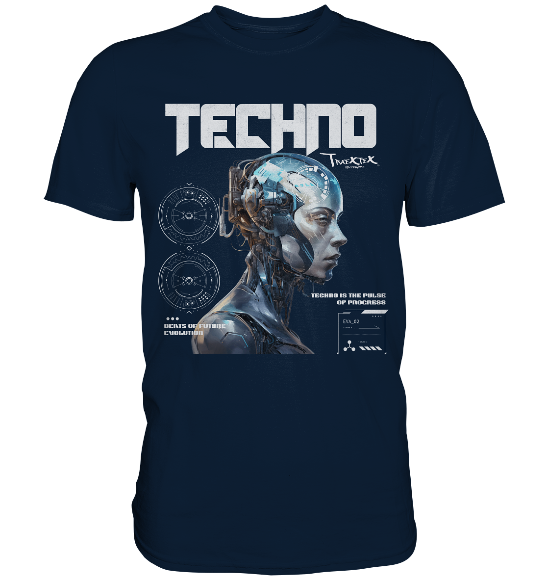 Premium Shirt Brand "Futuristic Techno" - Premium Shirt