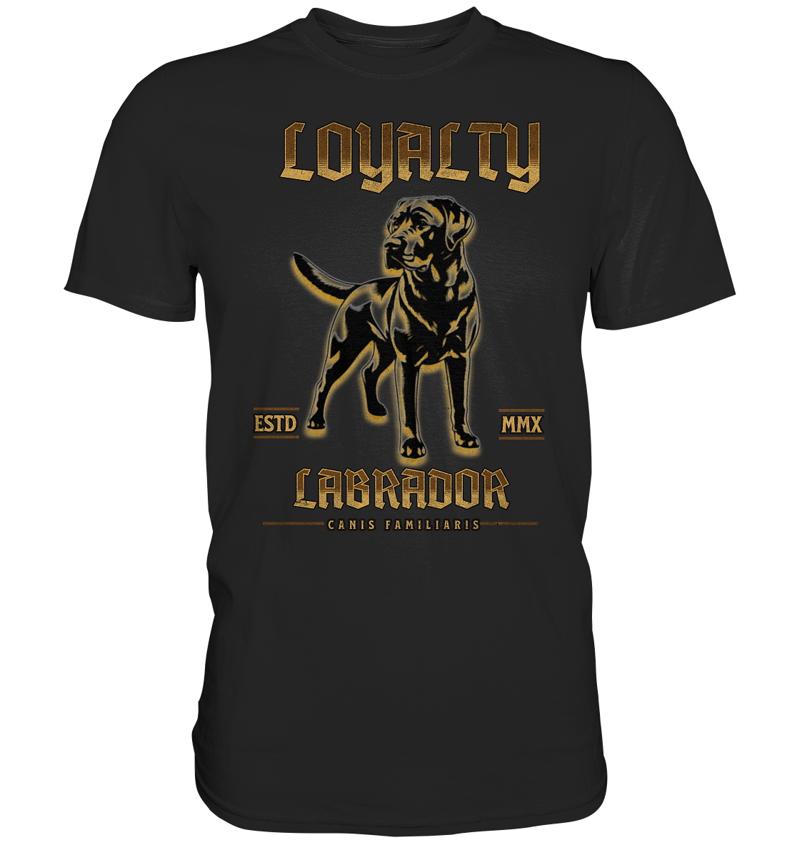 Premium Shirt Motiv "LABRADOR 1" - Premium Shirt