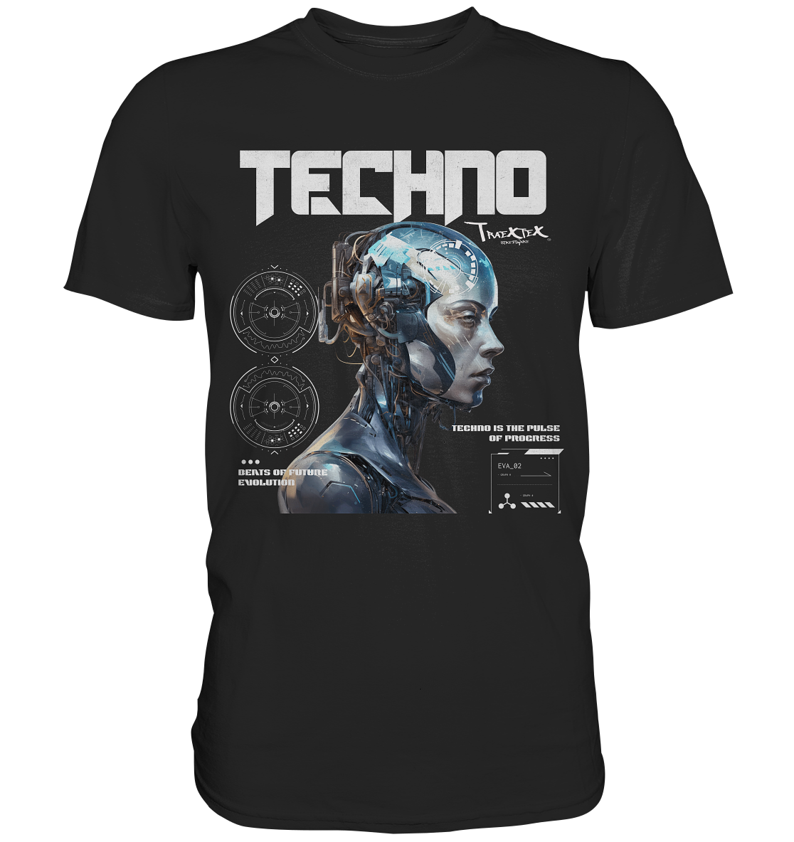 Premium Shirt Brand "Futuristic Techno" - Premium Shirt