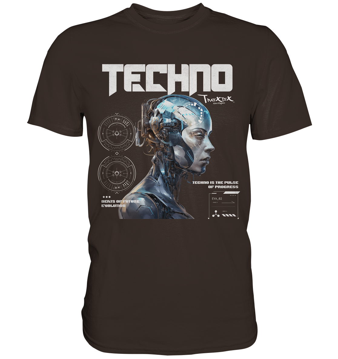 Premium Shirt Brand "Futuristic Techno" - Premium Shirt