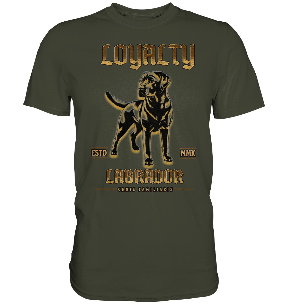 Premium Shirt Motiv "LABRADOR 1" - Premium Shirt