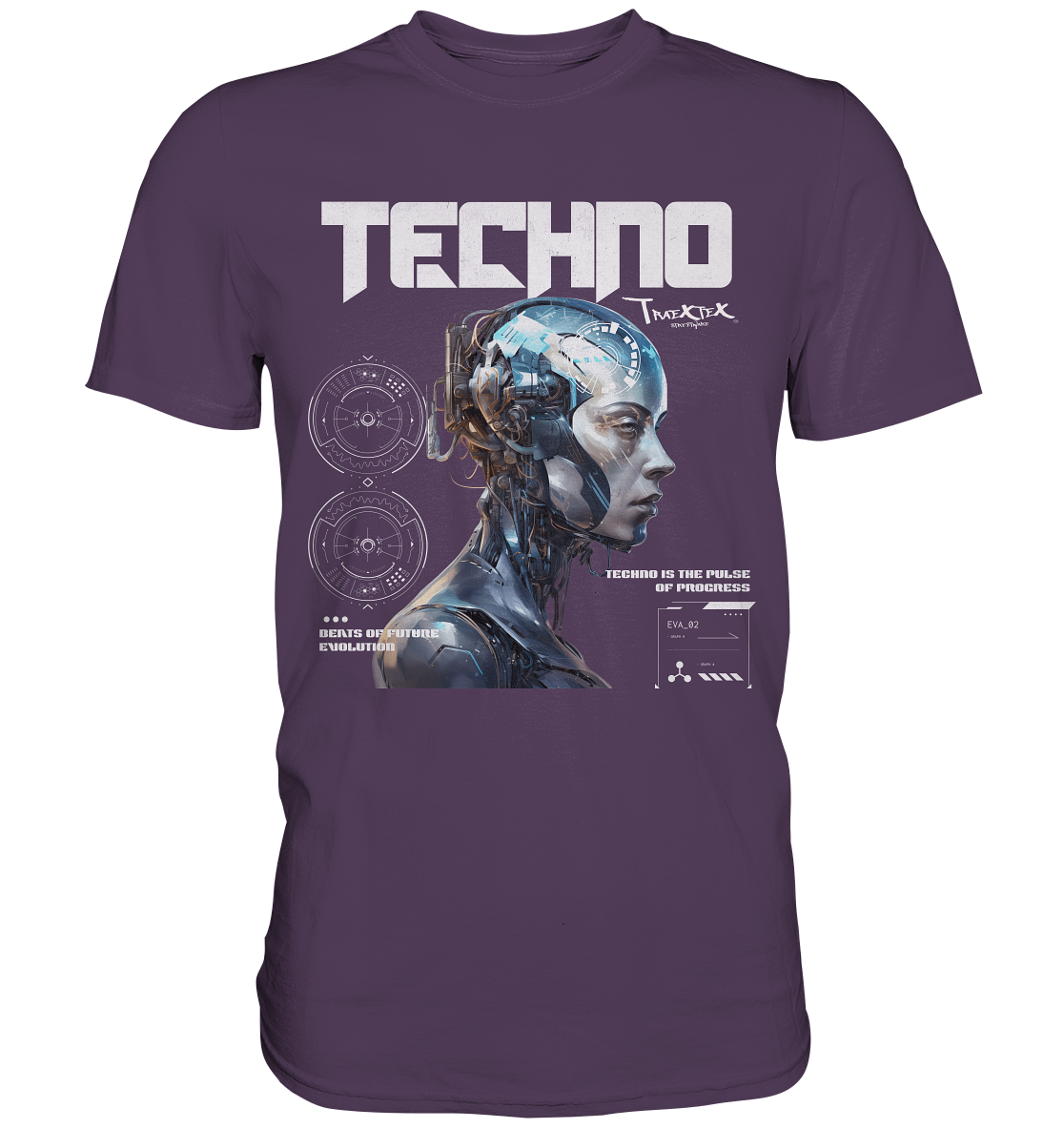 Premium Shirt Brand "Futuristic Techno" - Premium Shirt