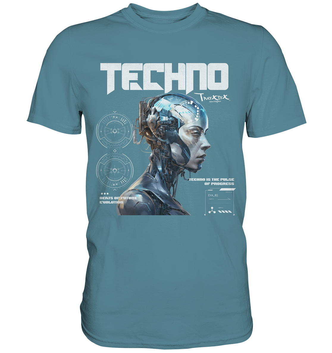 Premium Shirt Brand "Futuristic Techno" - Premium Shirt