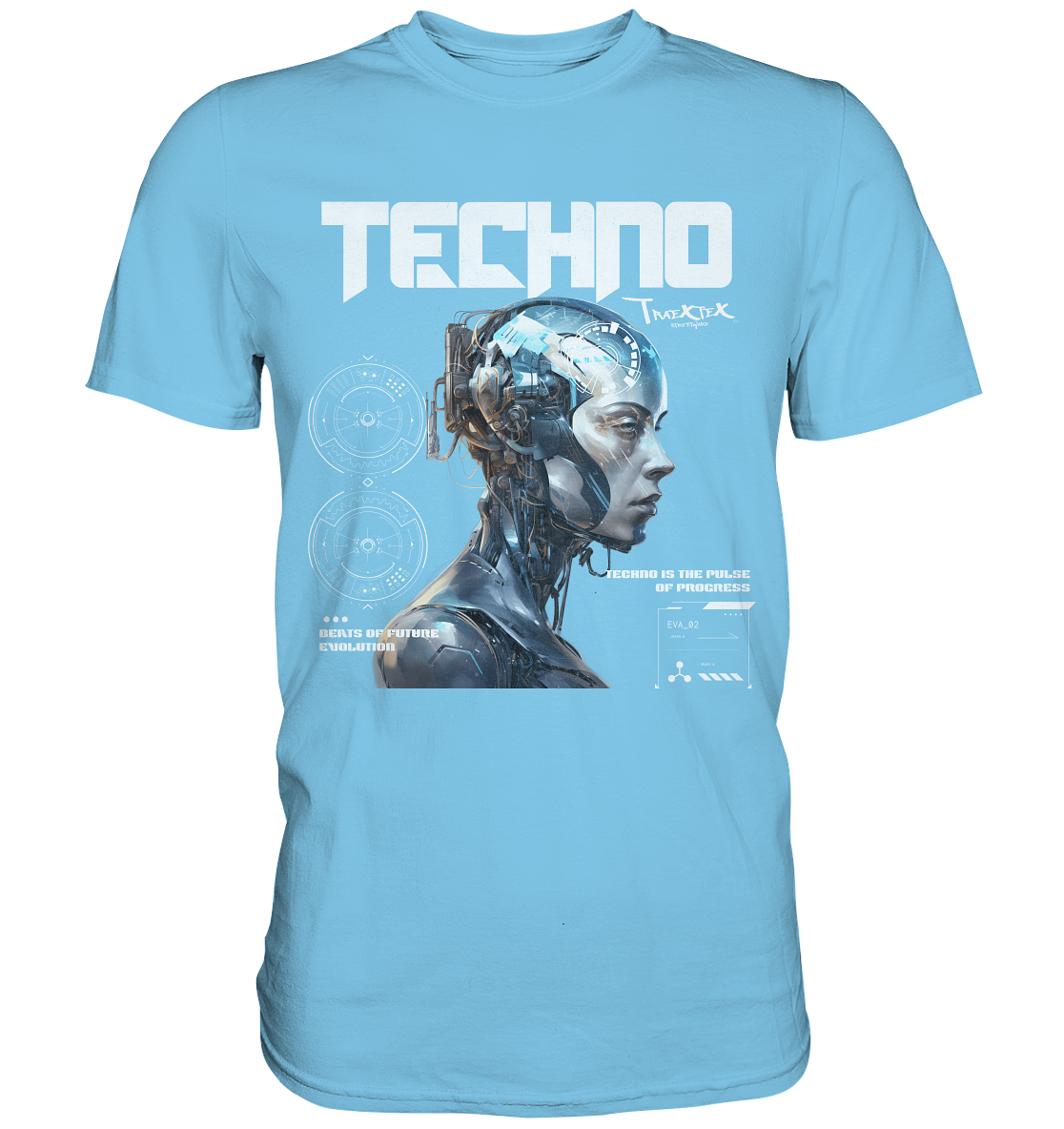 Premium Shirt Brand "Futuristic Techno" - Premium Shirt