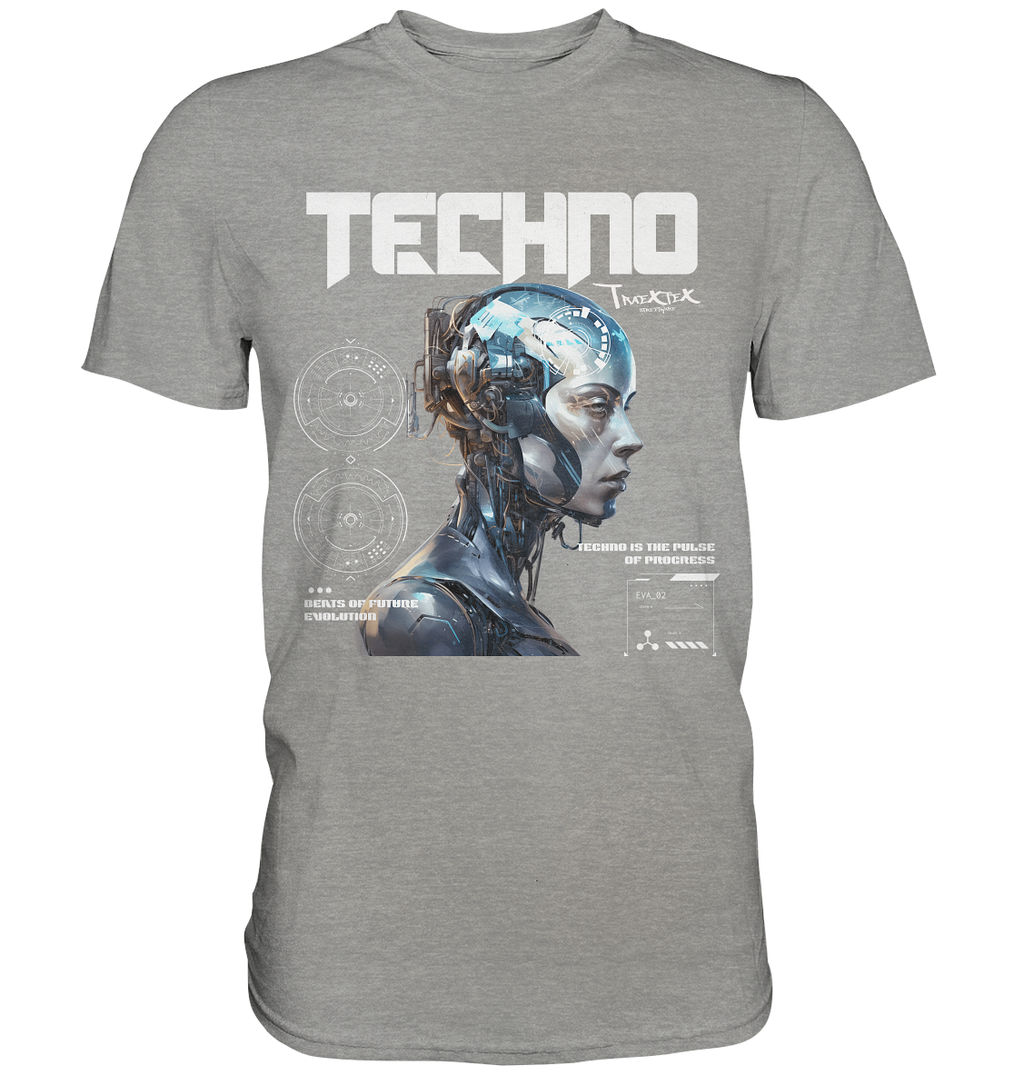 Premium Shirt Brand "Futuristic Techno" - Premium Shirt