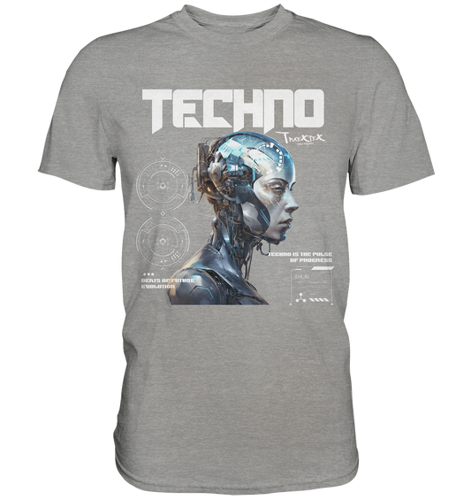 Premium Shirt Brand "Futuristic Techno" - Premium Shirt