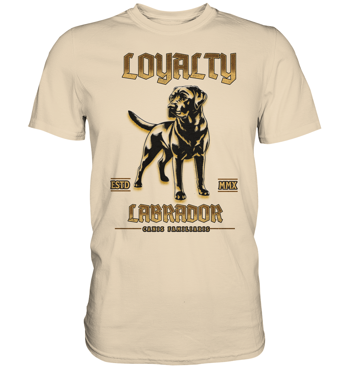 Premium Shirt Motiv "LABRADOR 1" - Premium Shirt