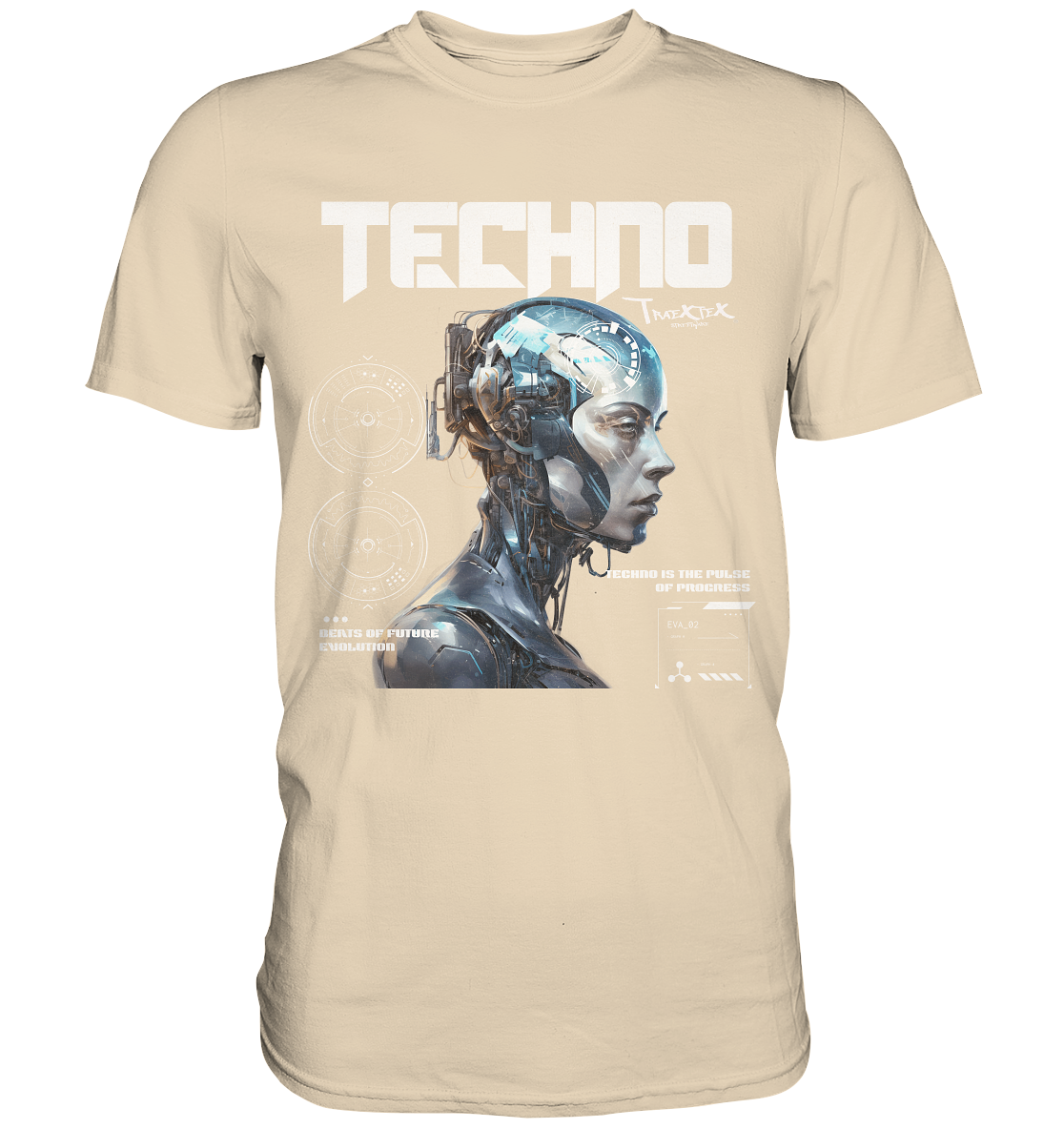 Premium Shirt Brand "Futuristic Techno" - Premium Shirt